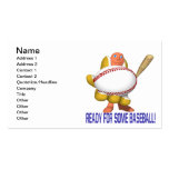 Ready For Some Baseball Business Card Template