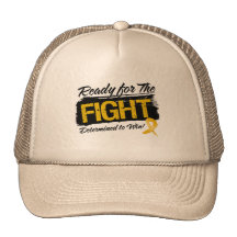Ready For The Fight Appendix Cancer Trucker Hats