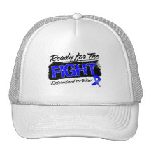 Ready For The Fight Colon Cancer Trucker Hats