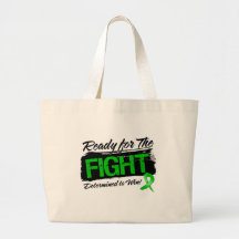 Ready For The Fight Kidney Cancer Canvas Bags