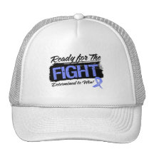 Ready For The Fight Stomach Cancer Trucker Hats