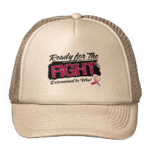 Ready For The Fight Throat Cancer Hats