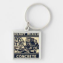 Ready Mixed Concrete Keychain