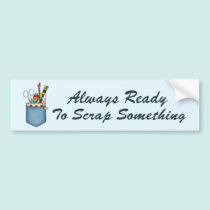 Ready Scrapper bumper stickers