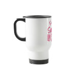 Ready, Set, GO PINK Breast Cancer Travel Mug