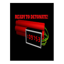 Ready To Detonate Post Cards