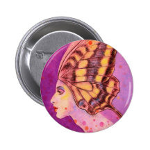 Ready to Fly, a creative mind Buttons