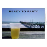 READY TO PARTY - 40th BIRTHDAY! Card