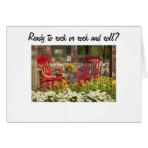 READY TO ROCK OR ROCK AND ROLL GROUP BIRTHDAY cards