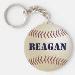 Reagan Baseball Keychain by 369MyName