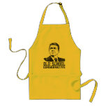 Reagan Bush Old School Conservative vintage tshirt Apron