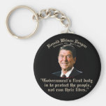 Reagan Government's Duty Keychains