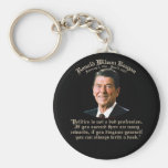 Reagan Politics Quote Key Chains