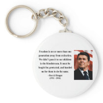 Reagan Quote 2b Key Chain