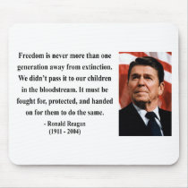 Reagan Quote 2b Mouse Pads