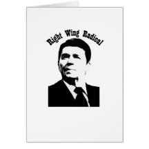 Reagan Right Wing Radical Cards