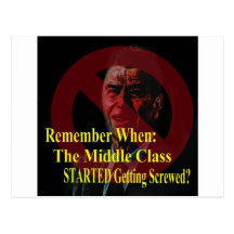 Reagan Started the Lies and Propaganda Postcard