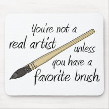 Real Artist Mouse Pad