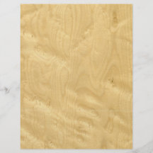 Real Birds Eye Maple Veneer Woodgrain Full Colour Flyer