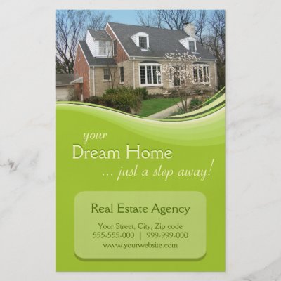 Real Estate Flyers on Estate Agents Flyers