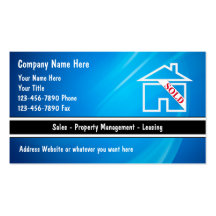 Real Estate Business Cards