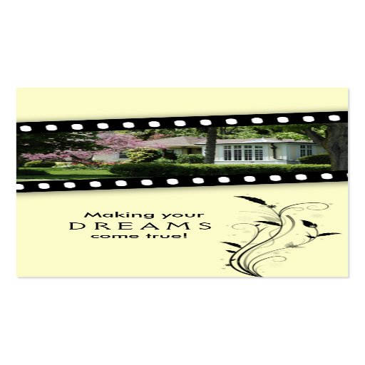 Real Estate Film House Business Card