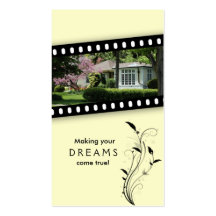 Real Estate Film House Business Card