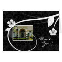 Real Estate Home Thank You Greeting Card