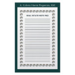 Real Estate Note Pad- Design 4 stationery