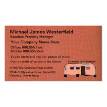 Real Estate or Vacation Property Management Business Card Templates