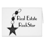 Real Estate Rock Star Card