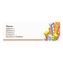 Real Estate - Skinny Business Card