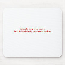 REAL FRIENDS MOUSEPADS