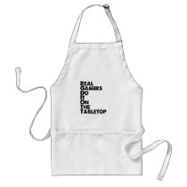 Real Gamers black Aprons