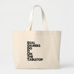Real Gamers black Canvas Bag