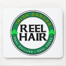 Real Ghillies, Real Dress, REEL HAIR Mouse Pad