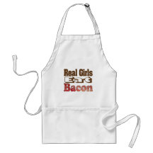 Real Girls Eat Bacon Aprons