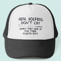 Real Golfers don´t cry hats
