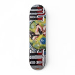 Real Graffit Baby  Girl Wizard Skate Board