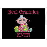 Real Grannies KNIT! cards