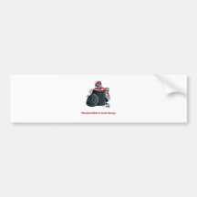 real hide n seek champ(white) bumper sticker
