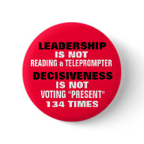 REAL LEADERSHIP & DECISIVENESS or MORE HYPE?? Button