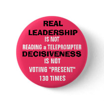 REAL LEADERSHIP & DECISIVENESS or MORE HYPE?? Button