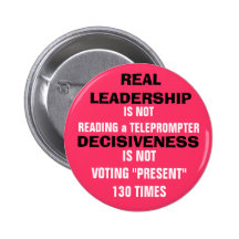 REAL LEADERSHIP & DECISIVENESS or MORE HYPE?? Button