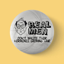 Real Men buttons