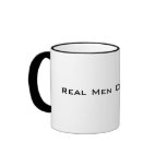 Real Men Drink Tea mugs