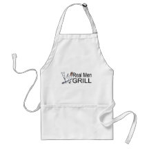 Real Men Grill Aprons