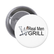 Real Men Grill Button