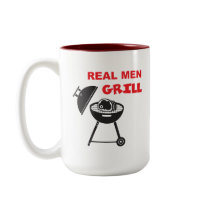 Real Men Grill Coffee Mug
