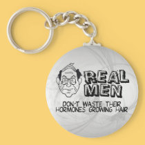 Real Men keychains